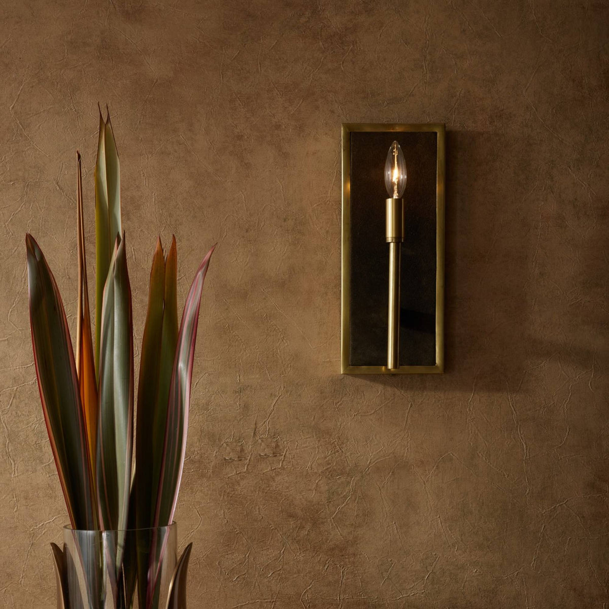 Sculptural Avanti Wall Sconce, alternate view