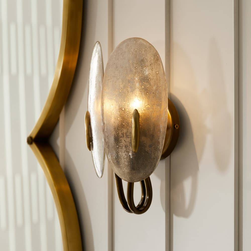 Sculptural Izara Wall Sconce