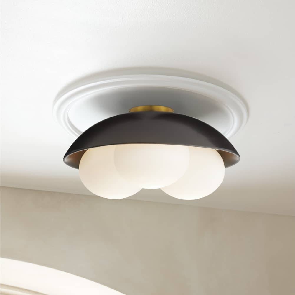 Signature Glaze Large Flush Mount, alternate view