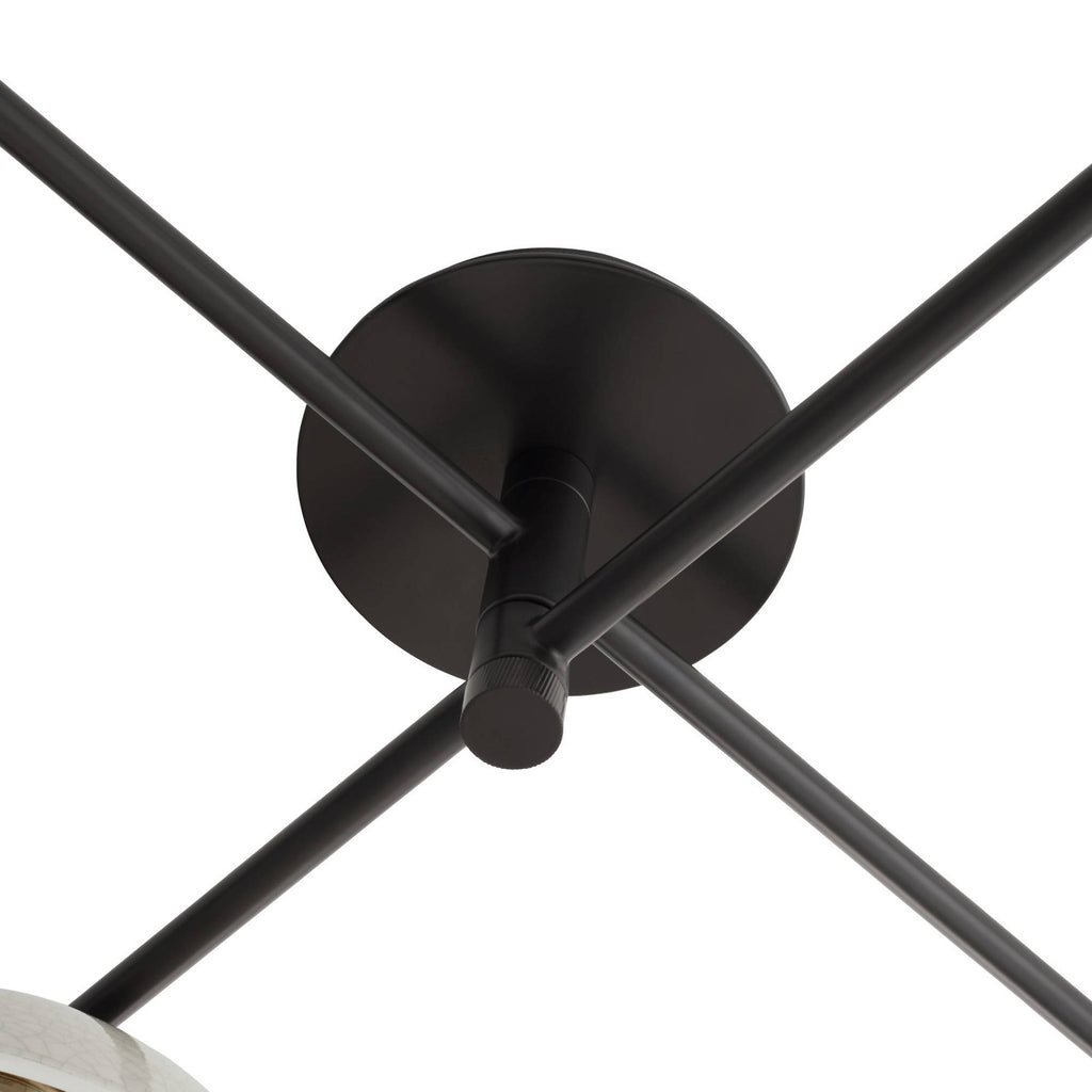 Signature Glaze Multipoint Flush Mount