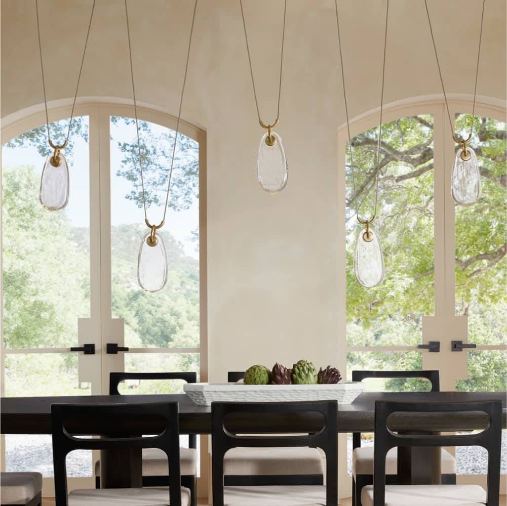 Sculptural Melt Chandelier, alternate view
