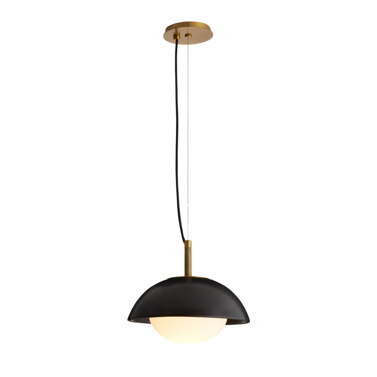Signature Glaze Pendant – Black
