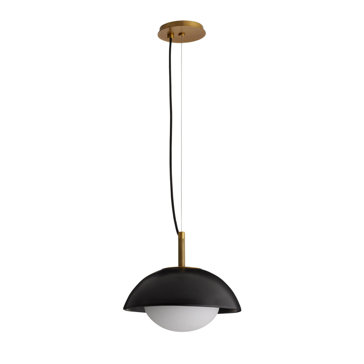 Signature Glaze Pendant – Black