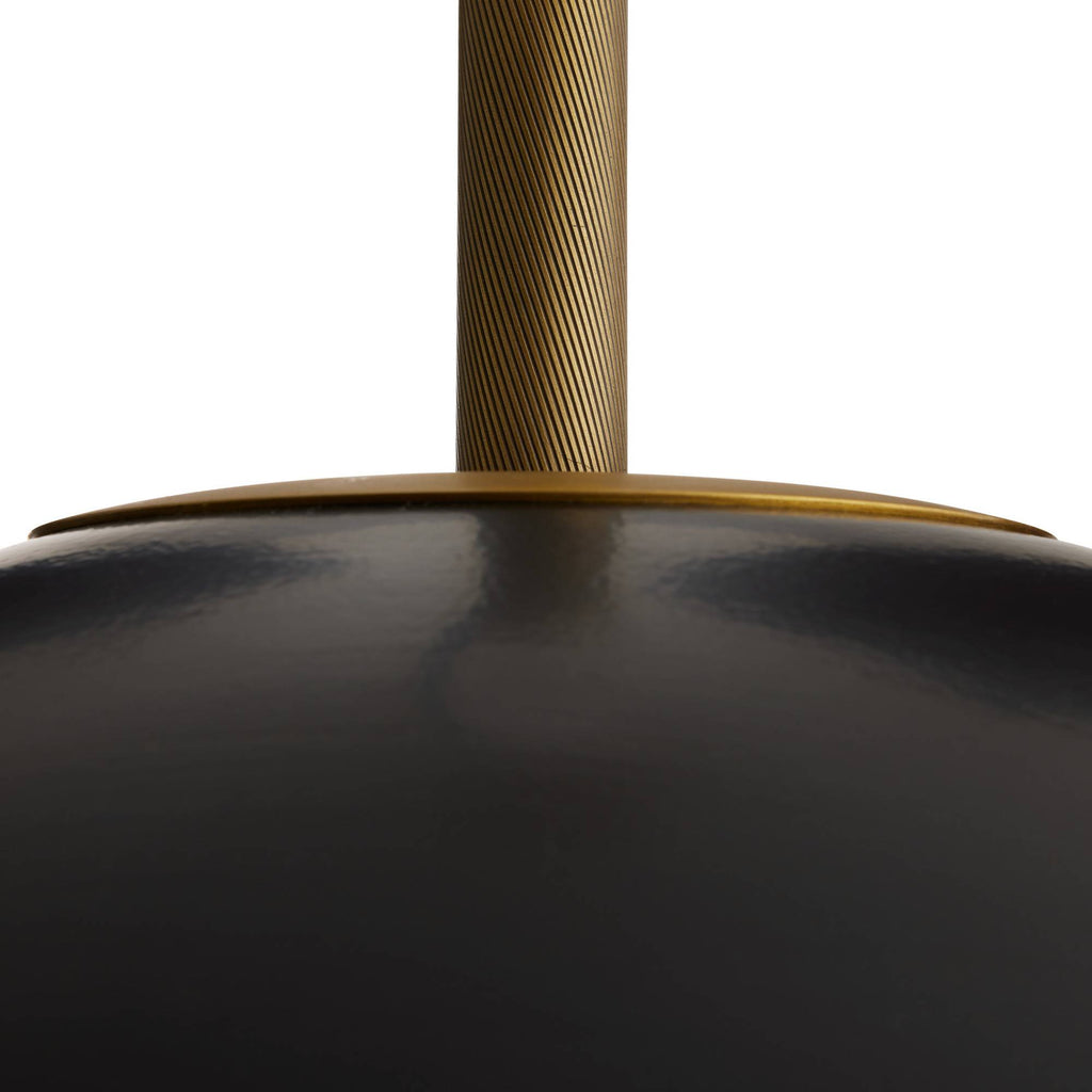 Signature Glaze Pendant – Black