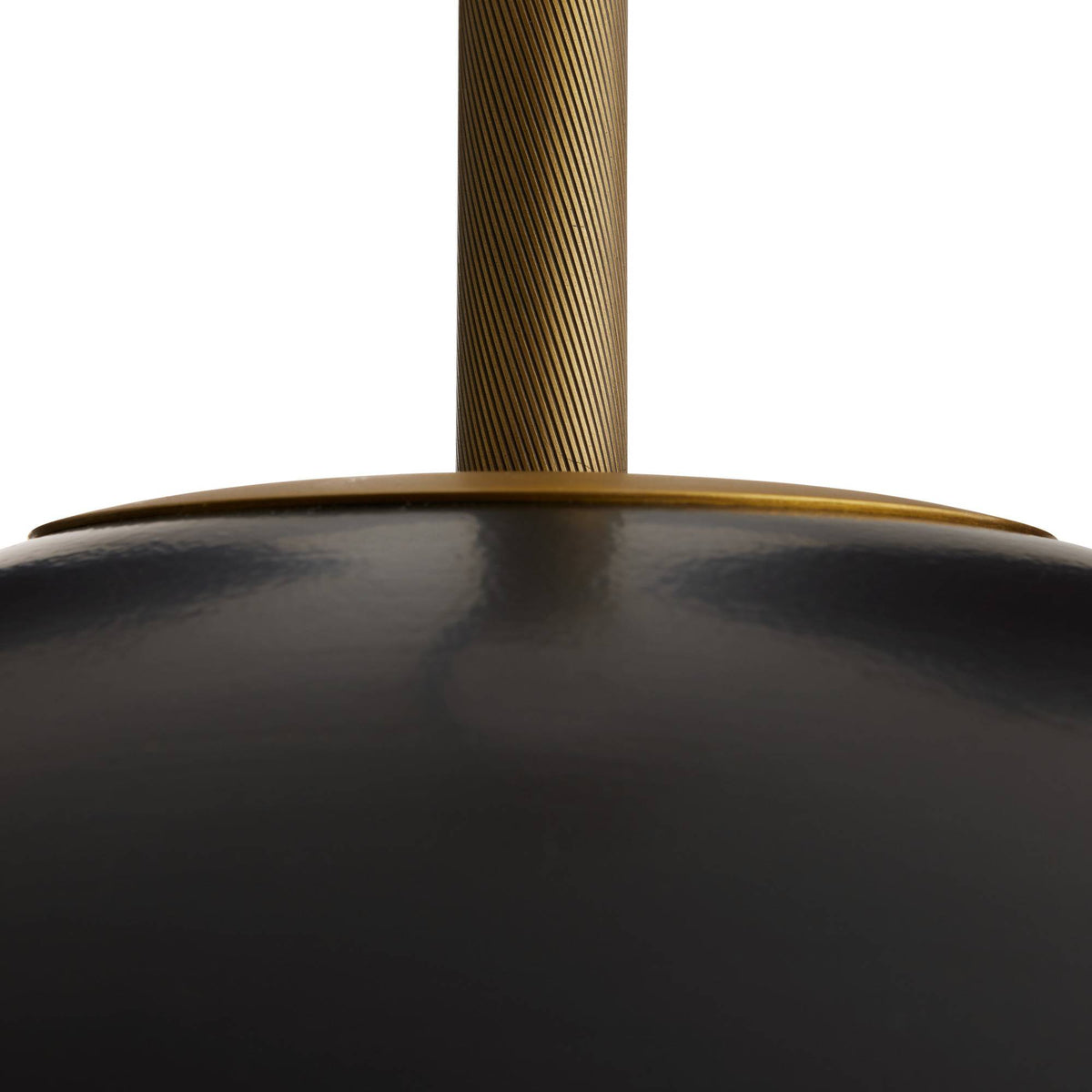 Signature Glaze Pendant – Black