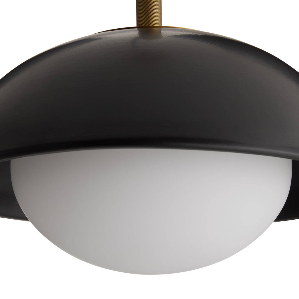 Signature Glaze Pendant – Black