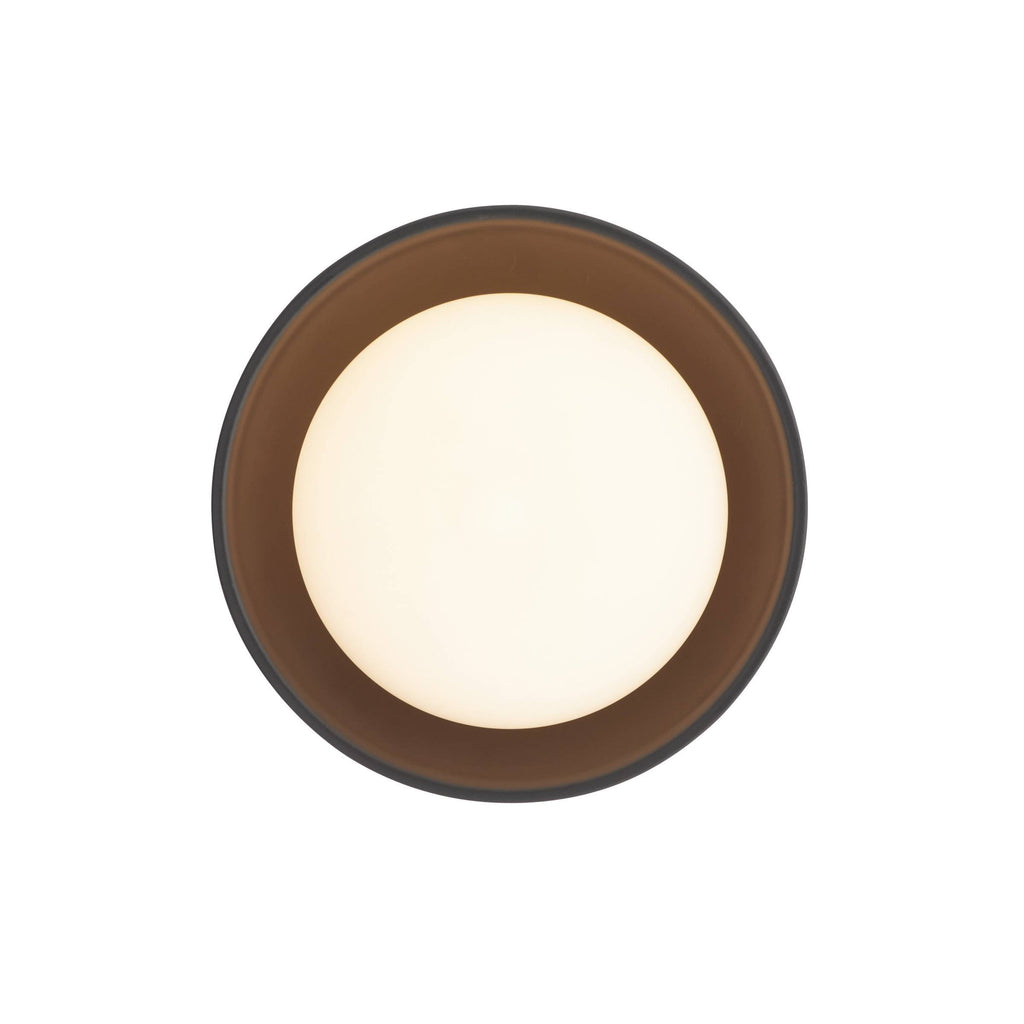 Signature Glaze Small Wall Sconce – Black