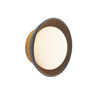 Signature Glaze Small Wall Sconce – Black