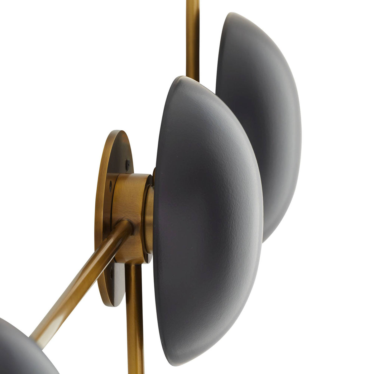 Signature Glaze Sculptural Wall Sconce – Black
