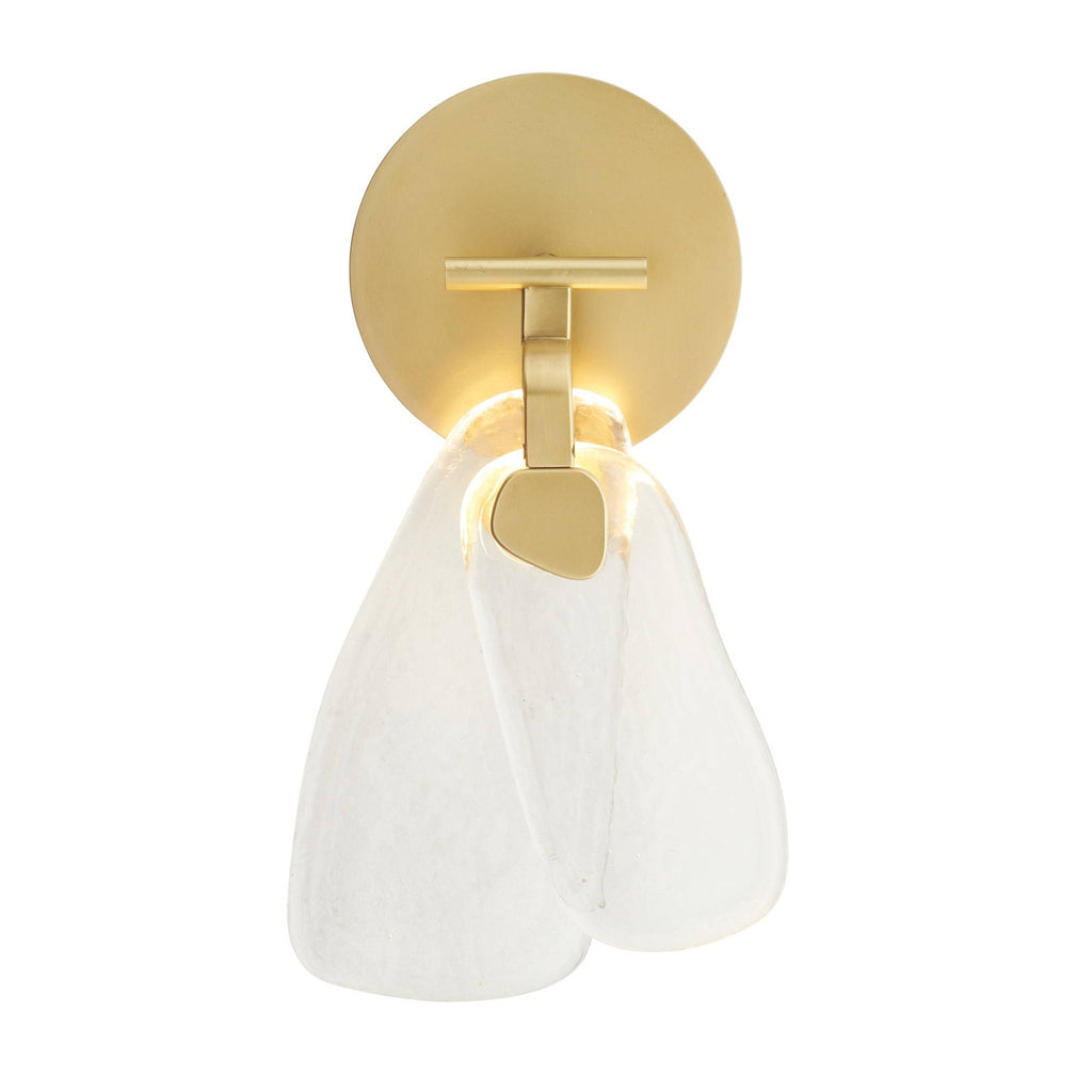 Sculptural Melt Wall Sconce – Gold
