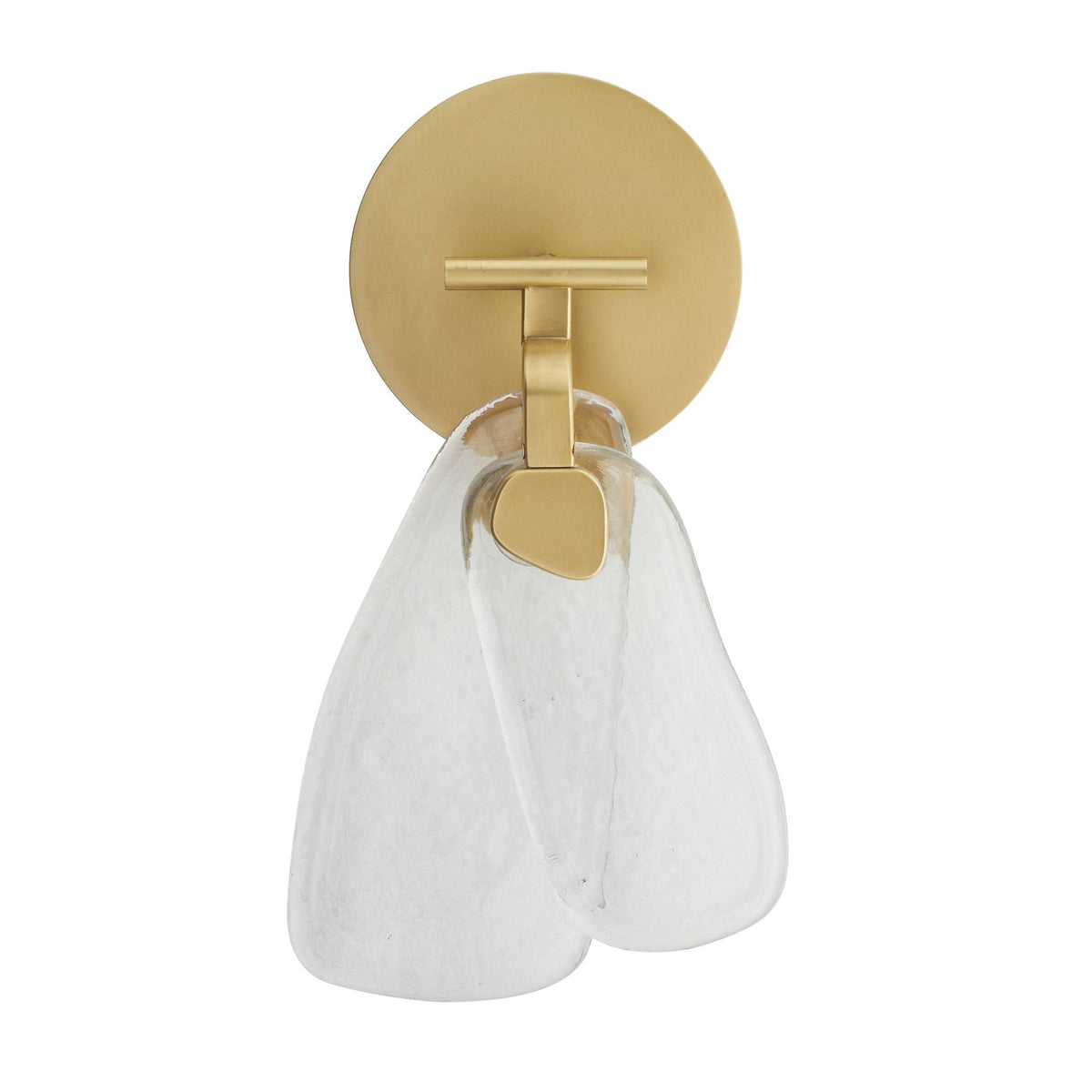 Sculptural Melt Wall Sconce – Gold