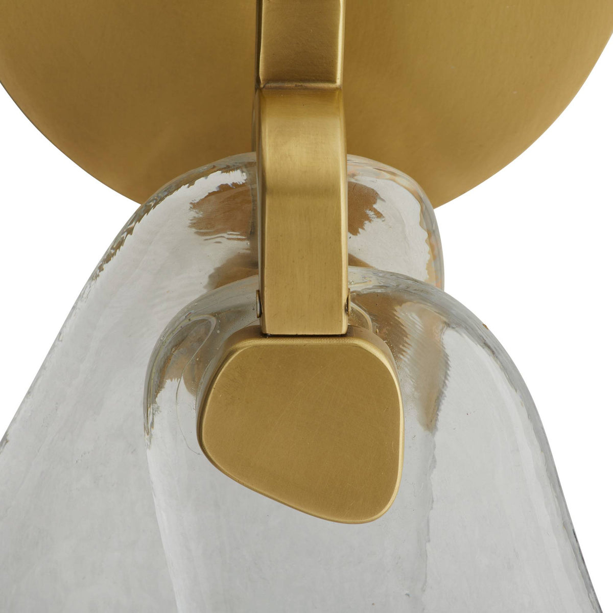 Sculptural Melt Wall Sconce – Gold
