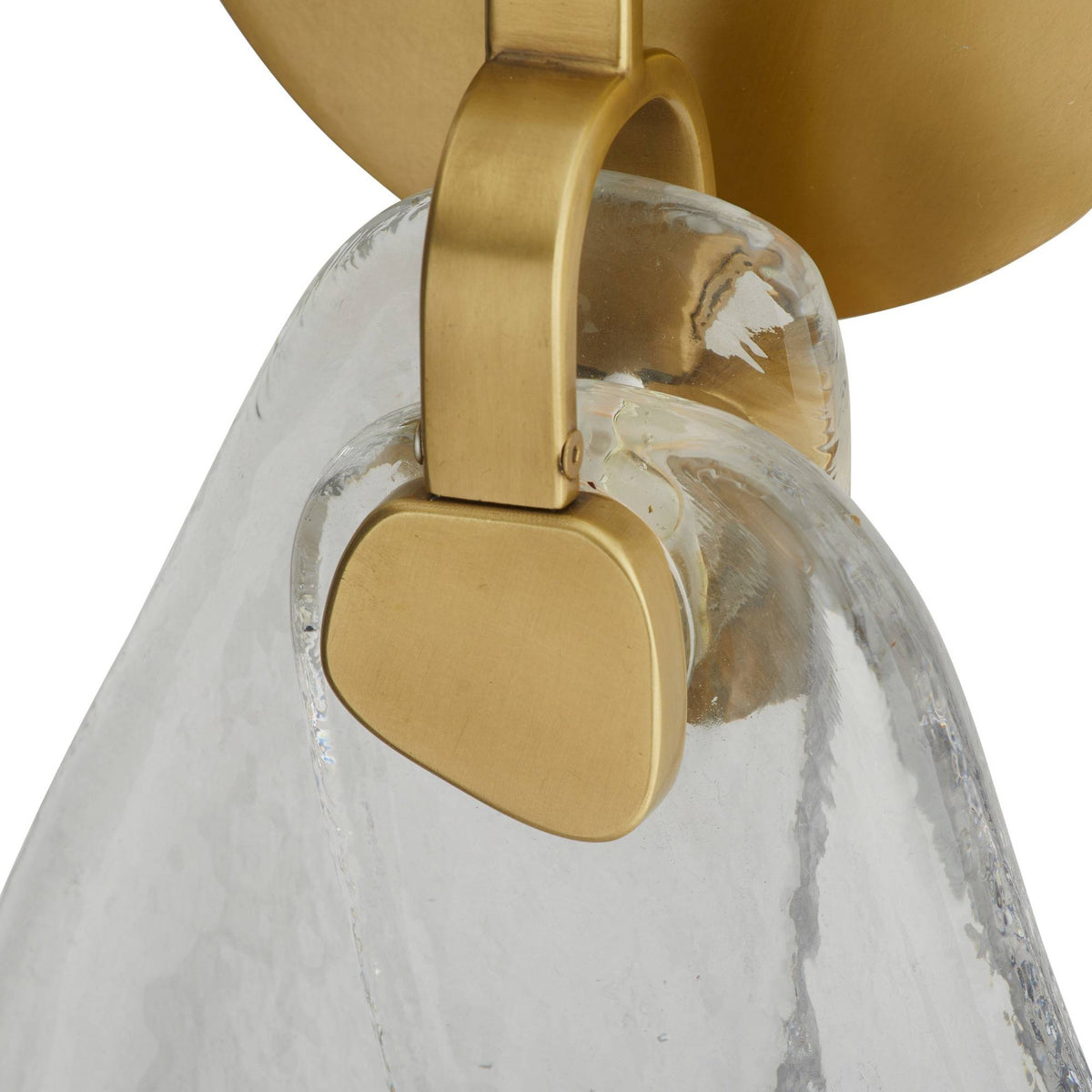 Sculptural Melt Wall Sconce – Gold