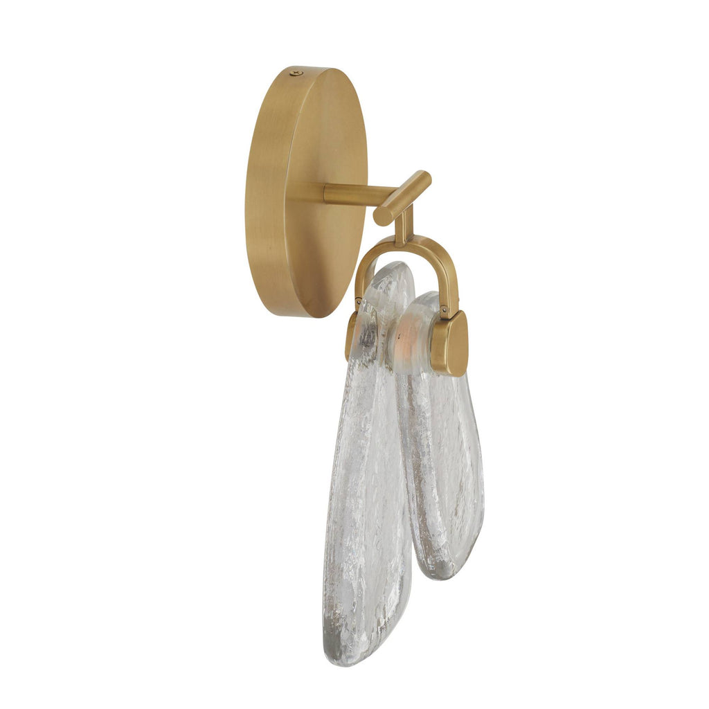 Sculptural Melt Wall Sconce – Gold