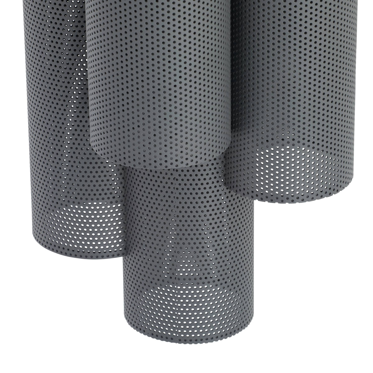 Heritage Punch Oversized Outdoor Wall Sconce – Gray