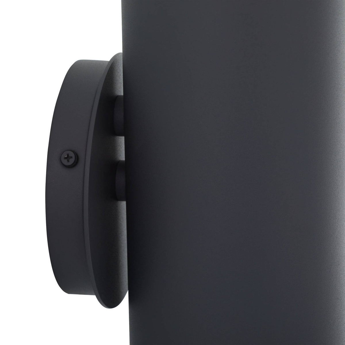 Heritage Punch Small Outdoor Wall Sconce – Gray