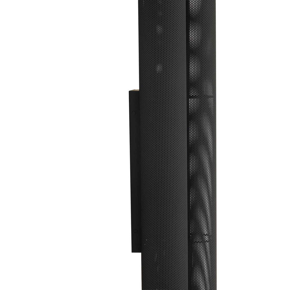 Heritage Punch Oversized Outdoor Wall Sconce – Black