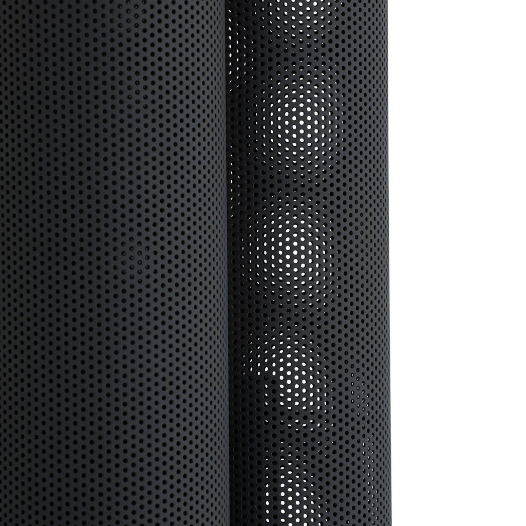 Heritage Punch Oversized Outdoor Wall Sconce – Black