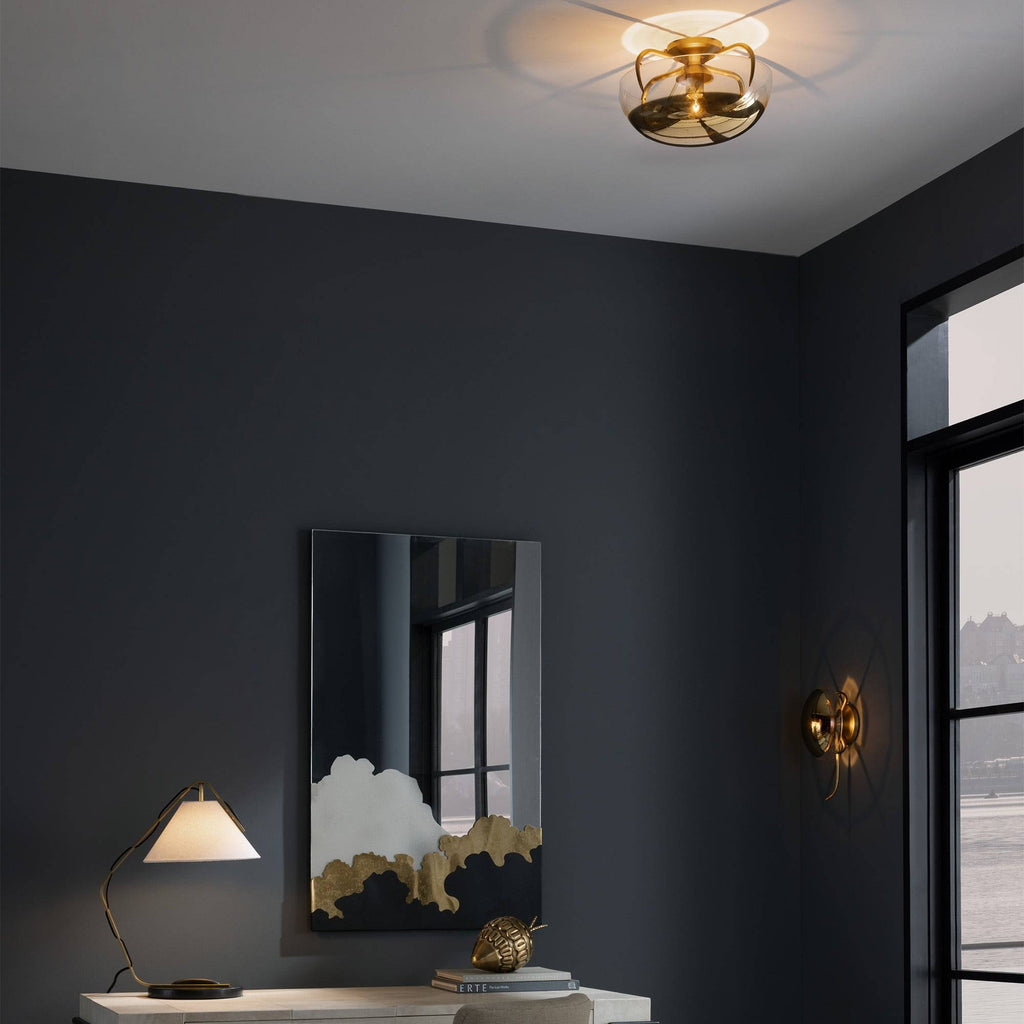 Signature Corona Flush Mount, alternate view
