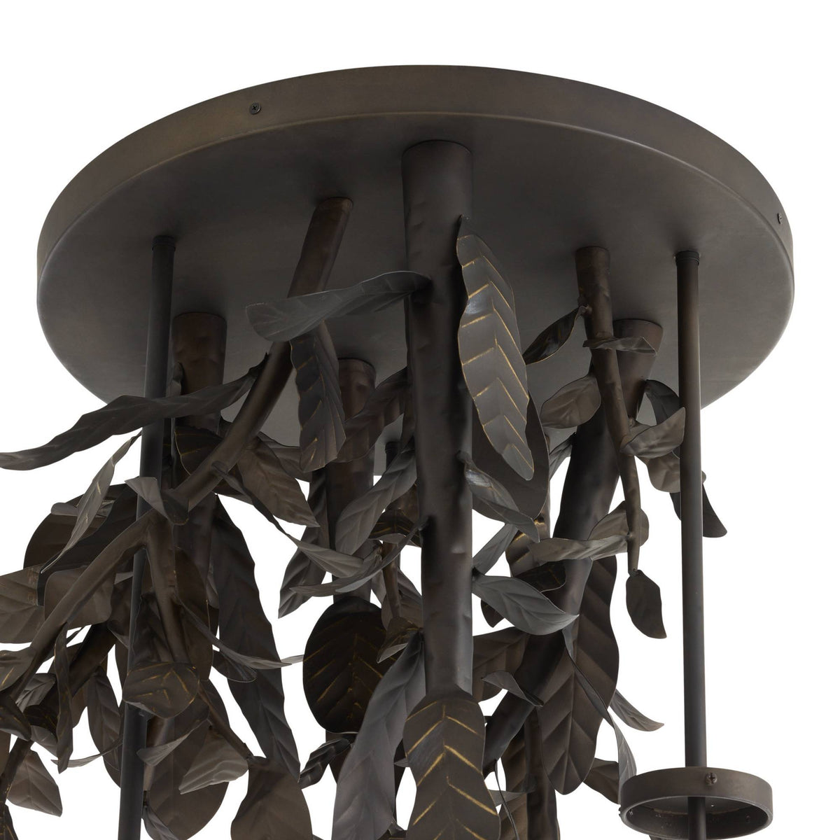 Sculptural Will O' the Wisp Multi-Port Chandelier