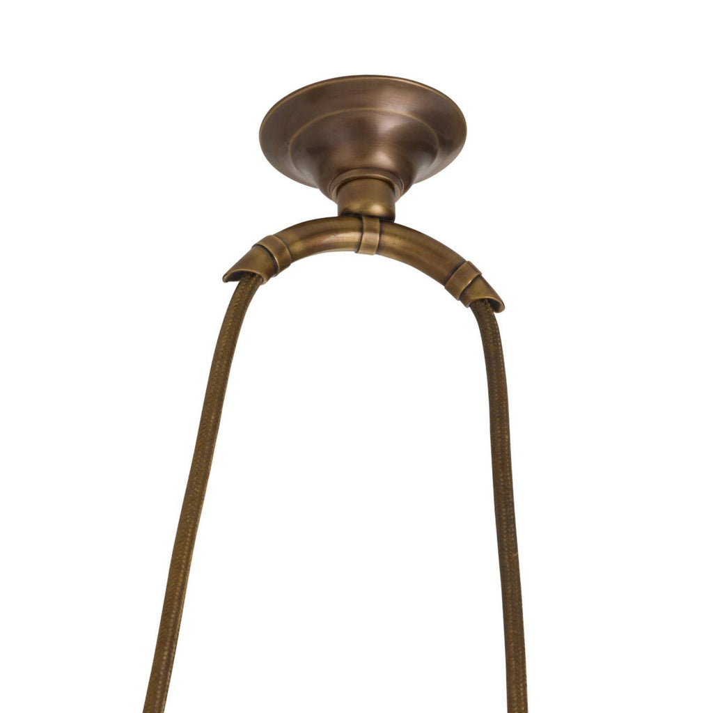 Artisan Egg Drop Pendant – Gold