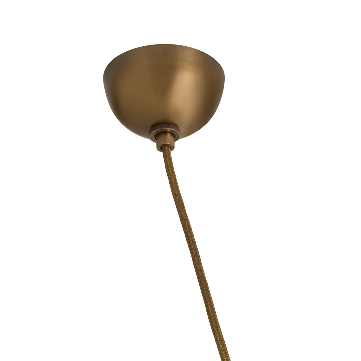 Artisan Egg Drop Pendant – Gold