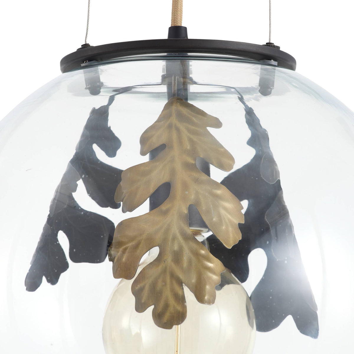 Sculptural Chene Pendant