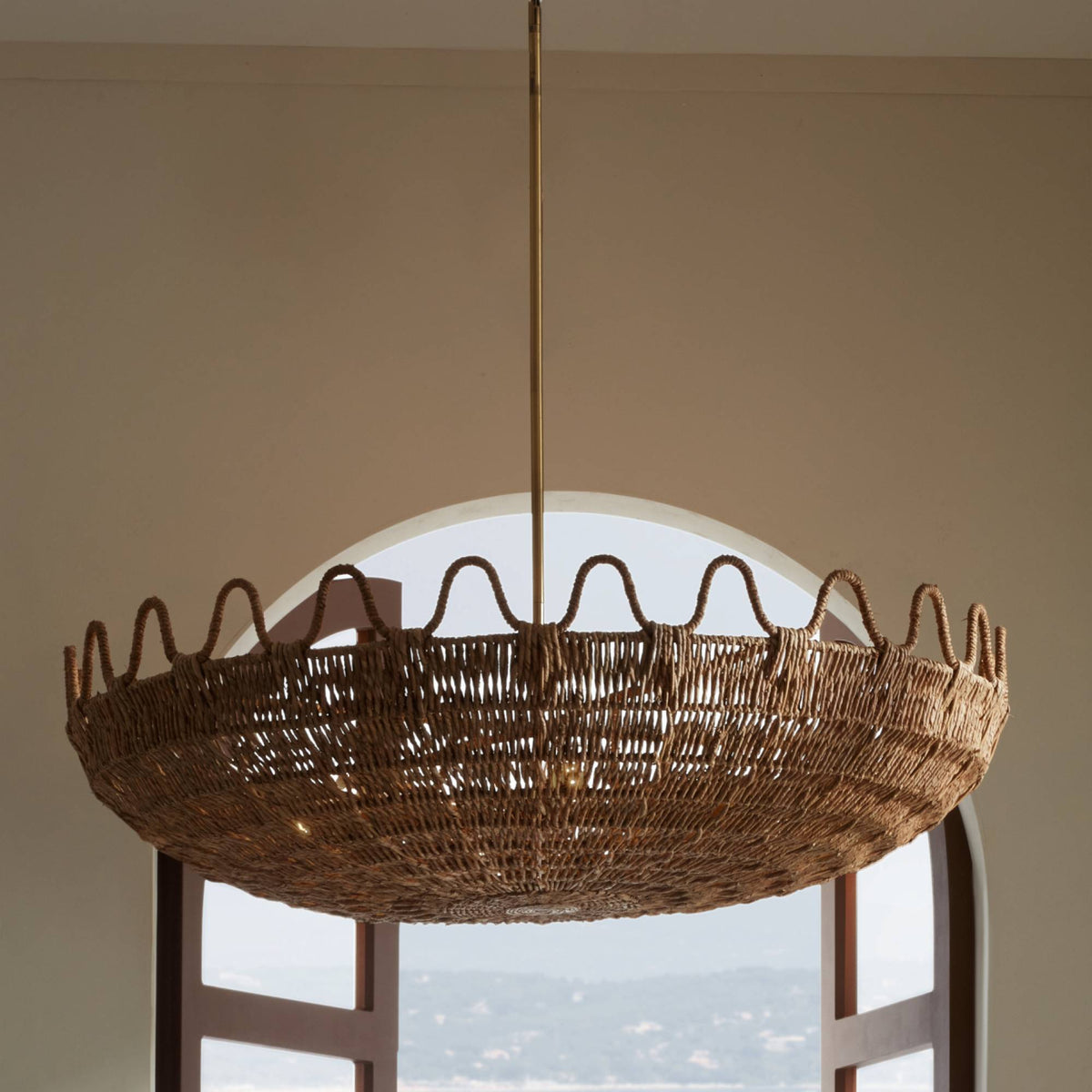 Sculptural Mar Chandelier, alternate view