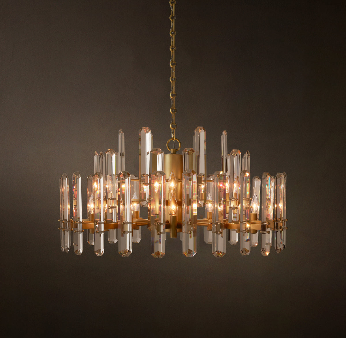 Signature Bonnington Round Chandelier, alternate view