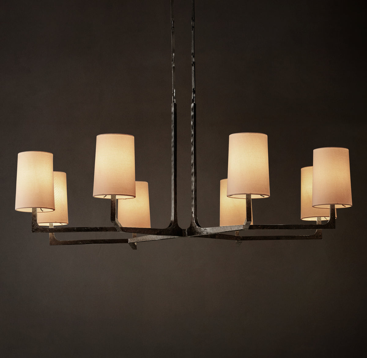 Artisan Wright Round Chandelier, alternate view