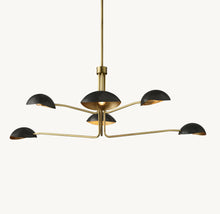 Sculptural Convessi Round Chandelier