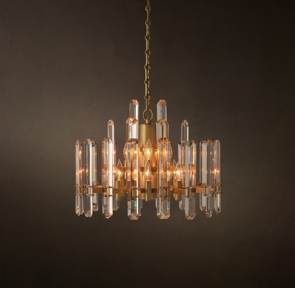 Signature Bonnington Round Chandelier, alternate view