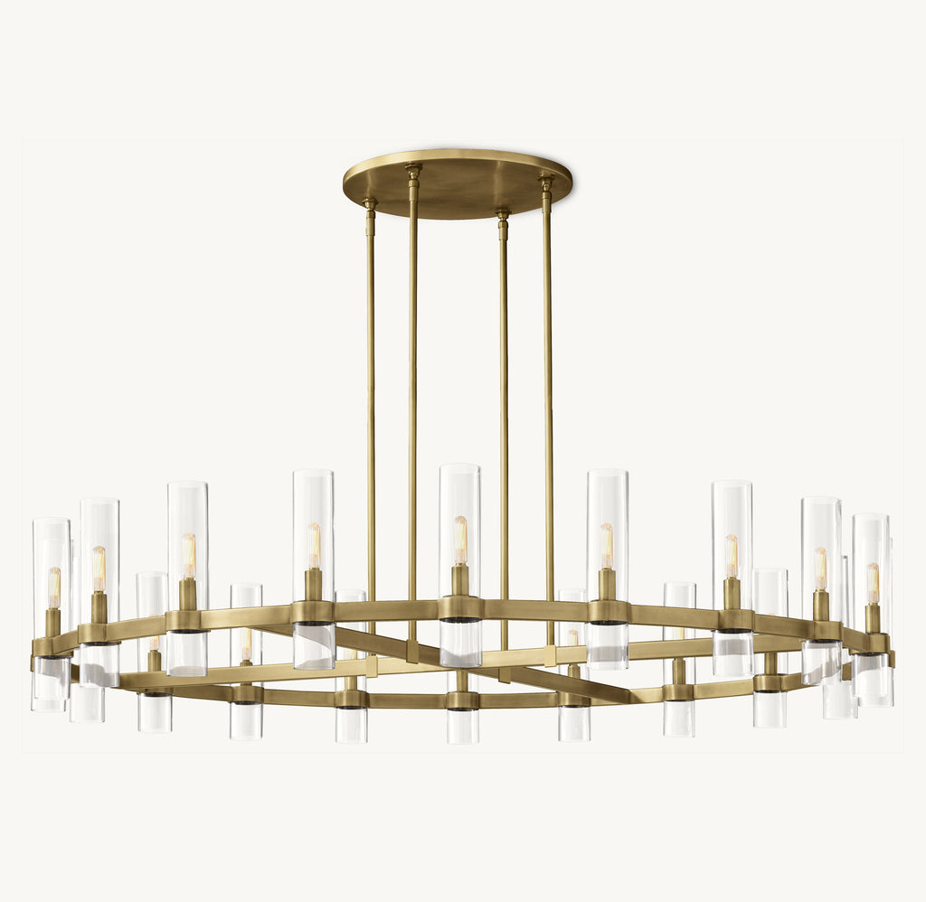 Artisan Ravelle Round Chandelier, alternate view