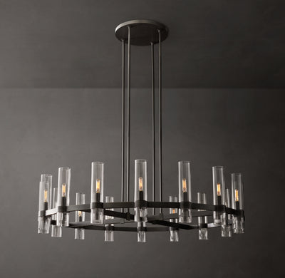 Artisan Ravelle Round Chandelier – 48" Bronze