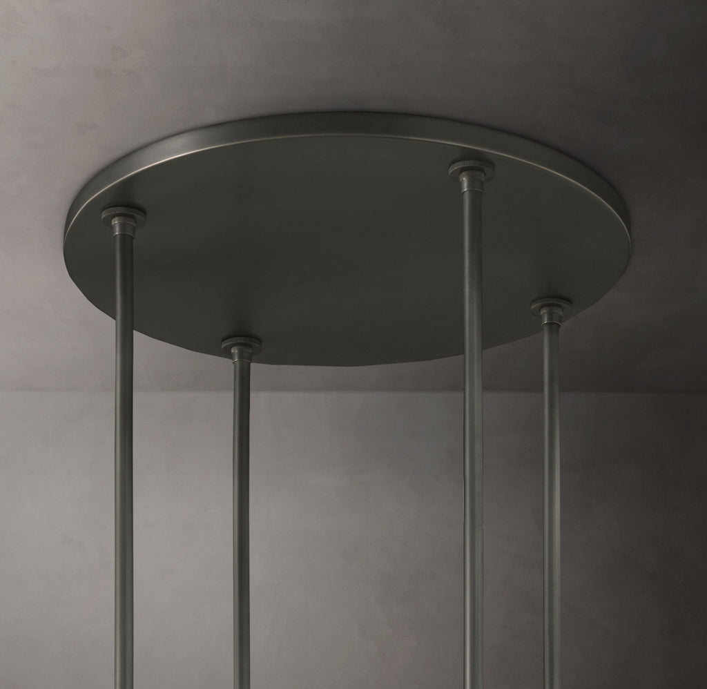 Artisan Ravelle Round Chandelier – 60" Bronze