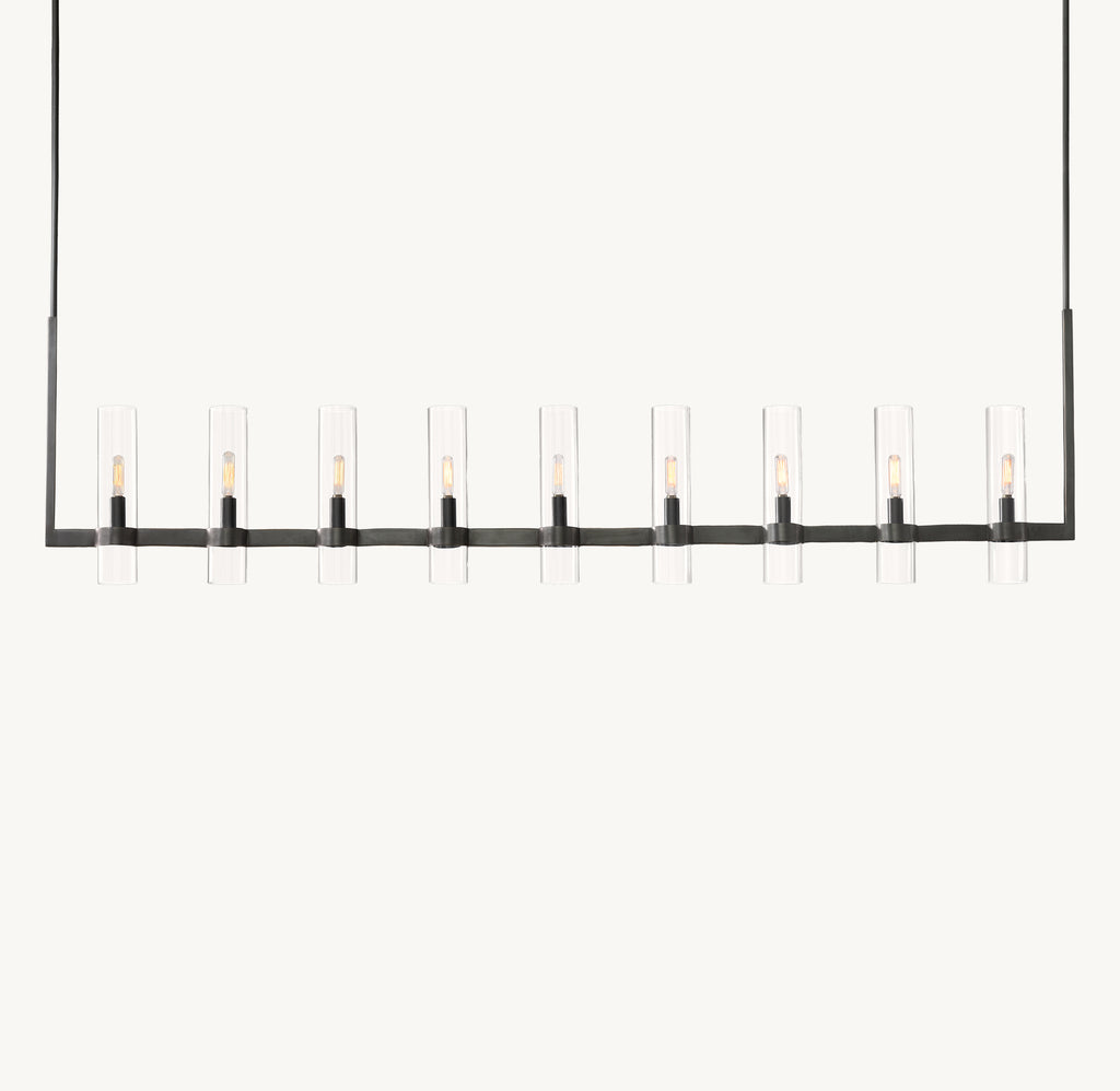 Artisan Ravelle Linear Chandelier, alternate view