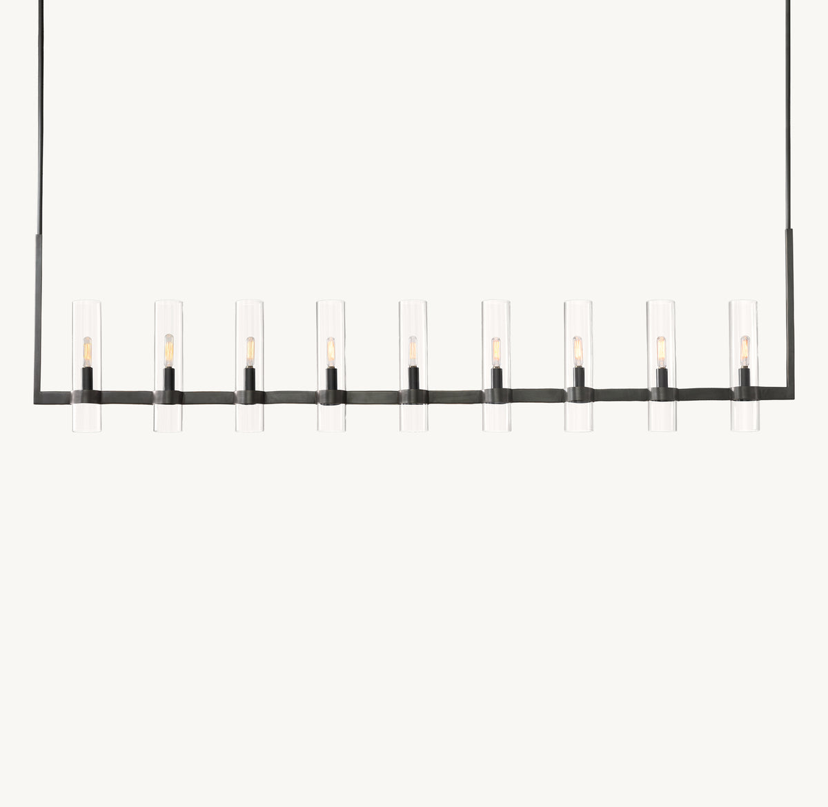 Artisan Ravelle Linear Chandelier, alternate view