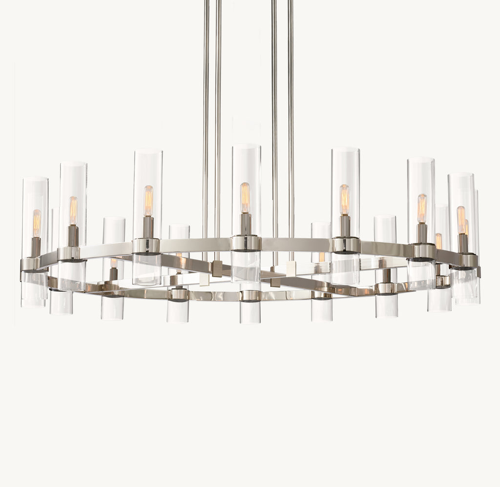 Artisan Ravelle Round Chandelier, alternate view