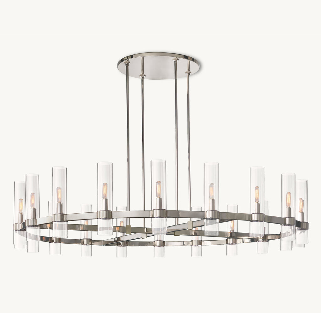 Artisan Ravelle Round Chandelier, alternate view