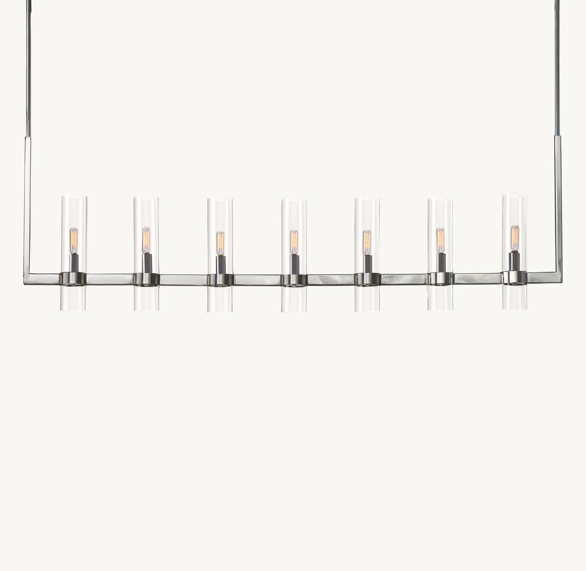 Artisan Ravelle Linear Chandelier, alternate view