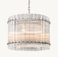 Sculptural San Marco Glass Round Chandelier