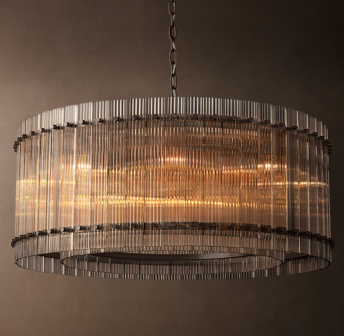 Sculptural San Marco Glass Round Chandelier, alternate view