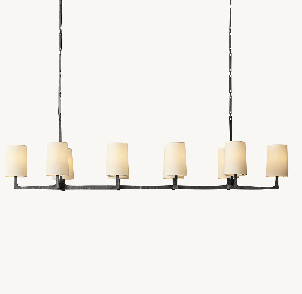Artisan Wright Linear Chandelier, alternate view