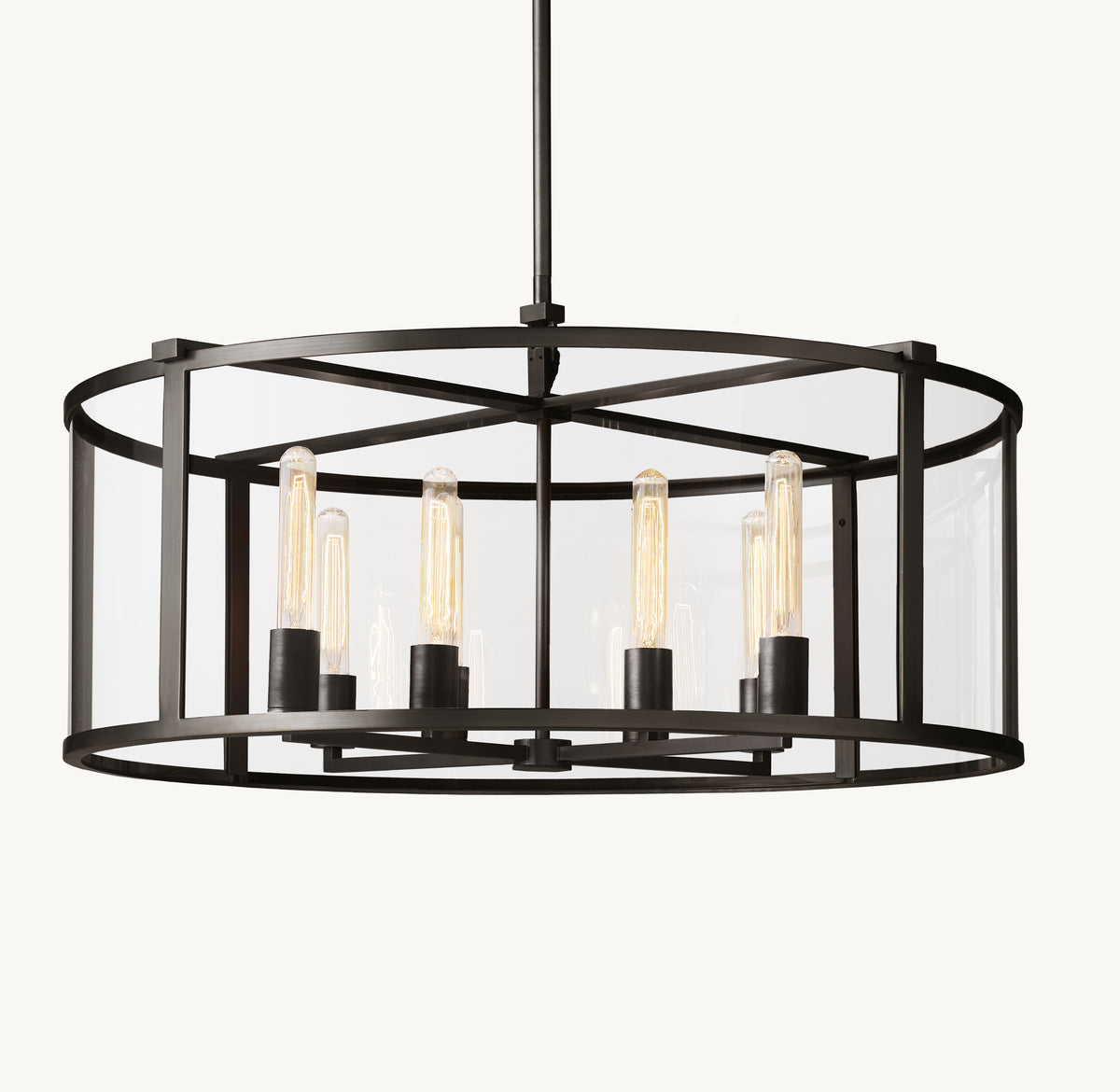 Signature Beckman Round Chandelier, alternate view