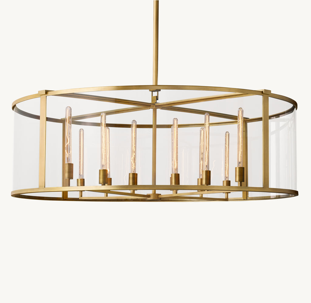 Signature Beckman Round Chandelier, alternate view