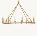 Heritage 19th C. English Openwork Round Chandelier
