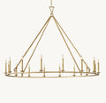 Heritage 19th C. English Openwork Round Chandelier
