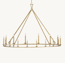 Heritage 19th C. English Openwork Round Chandelier – 72"