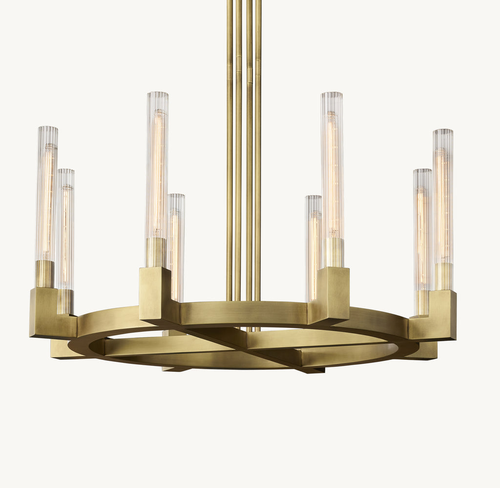 Heritage Cannele Round Chandelier