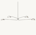 Sculptural Convessi Linear Chandelier